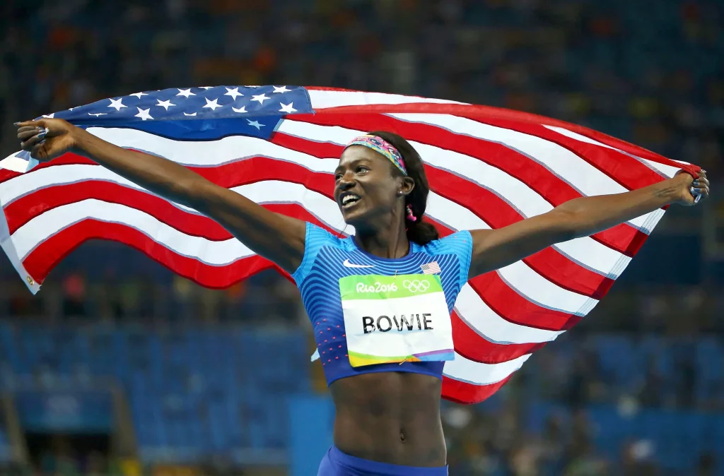 Tori Bowie. Murad Sezer : Reuters
