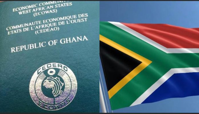Ghana & South Africa Free Visa