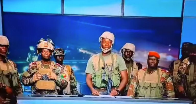 Coup Underway In Benin: Soldiers announce government takeover