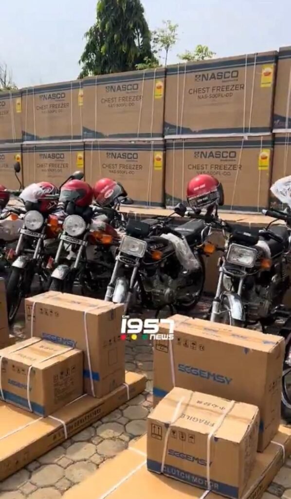 127 Ningo-Prampram constituents benefit from GH¢1.3 million MP’s Livelihood Support Programme