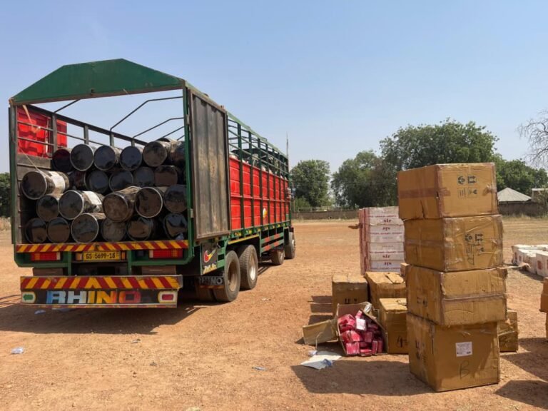 NACOC intercepts trucks loaded with cyanide, cigarettes