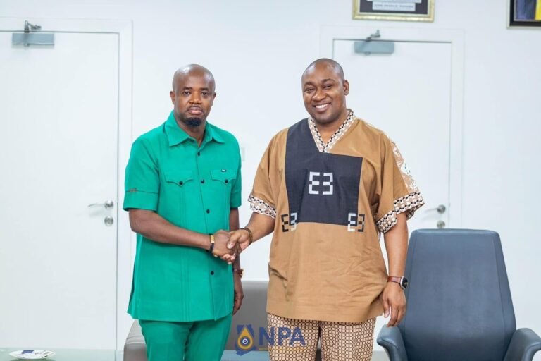 Atebubu Paramount Chief visits NPA boss to strengthen ties