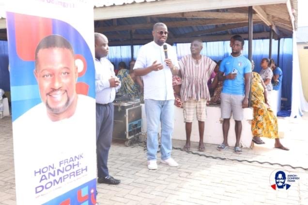 Annoh-Dompreh launches Nsawam-Adoagyiri Eye Care Project 2026, screens 3,000 residents