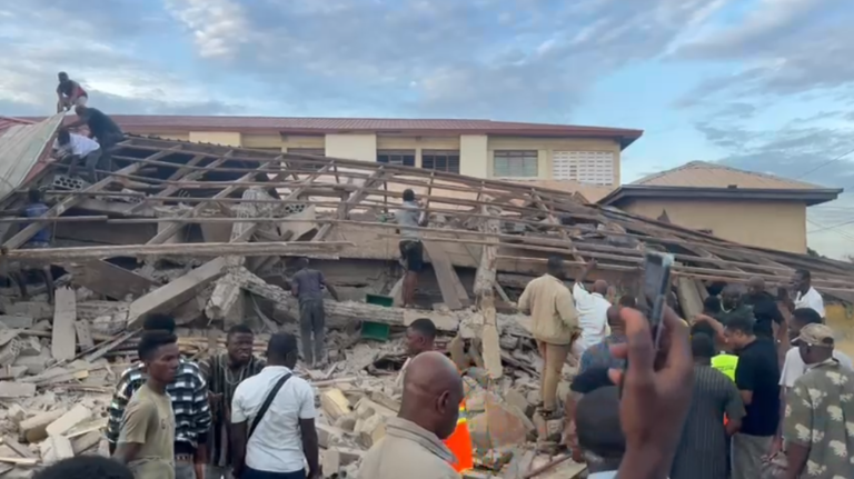 New Town school building collapse: 3 confirmed dead, 20 rescued- Ambulance Service