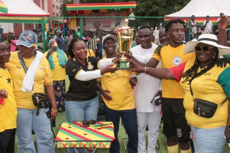 Ewurabena Aubynn launches Ablekuma North Supporters Union as Akweibu clinch maiden victory cup