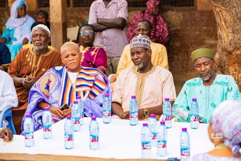 Amin Adam commissions classroom block at alma mater in Zogbeli