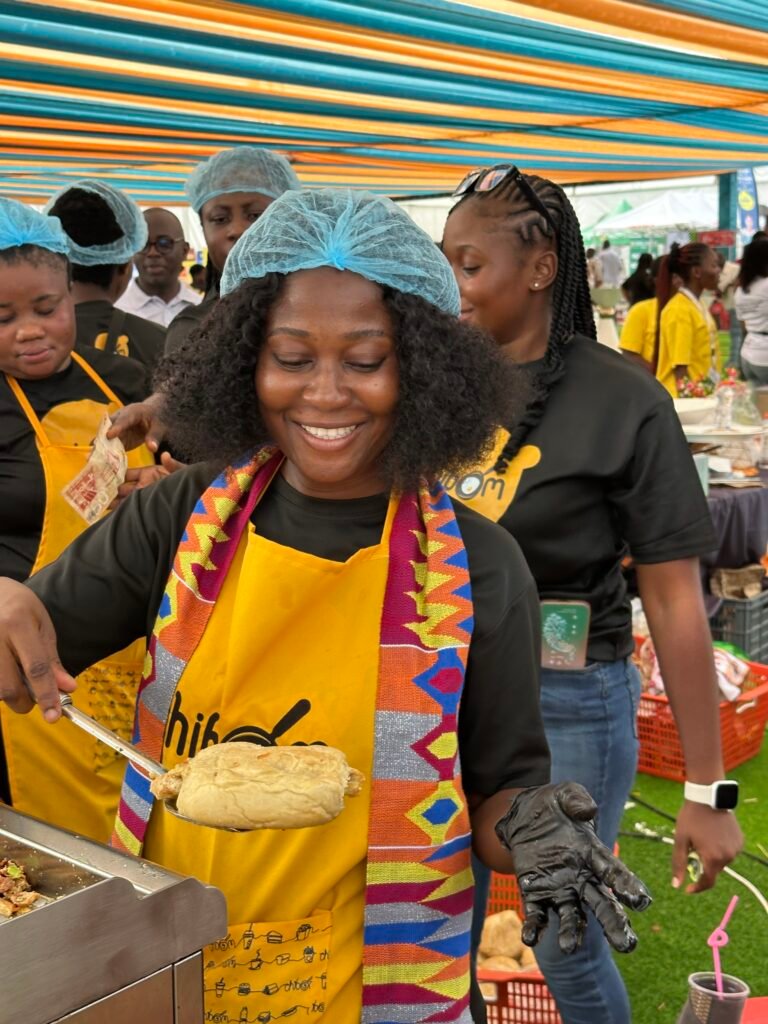 Chibom engages Chief of Staff at Kwahu Business Forum, gains recognition for quality service