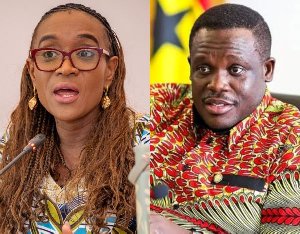 Drama at PAC as Sam George and Abena Osei-Asare engage in heated exchange