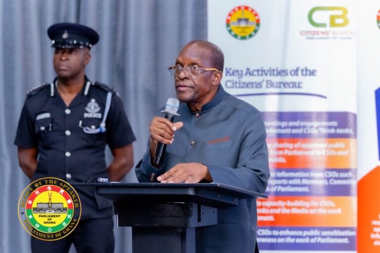 Parliament cannot be the solo police of Ghana’s purse — Bagbin