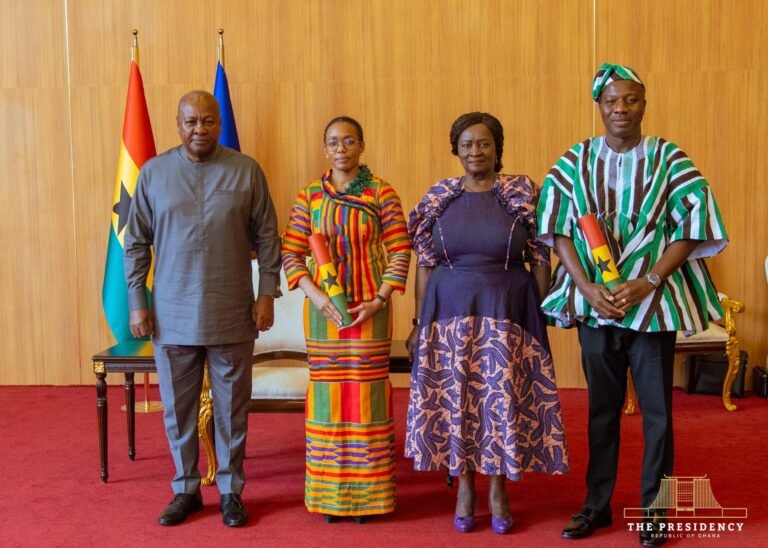 President Mahama swears in Ayariga, Zanetor as ministers