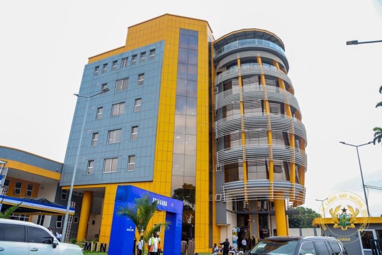 Government commissions ultra-modern Minerals Commission office in Kumasi