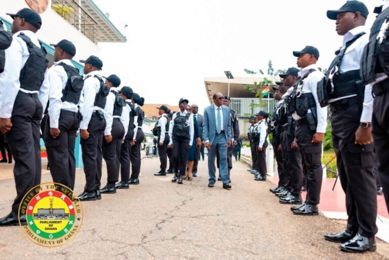 Speaker Bagbin threatens dismissal for parliamentary security officers caught drunk on duty