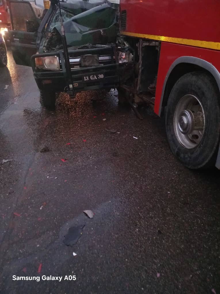 Another crash hits Ofankor-Pokuase stretch days after 12 died in fatal accident
