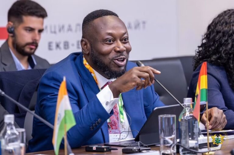 Opare Addo showcases Ghana’s youth empowerment programmes in Russia