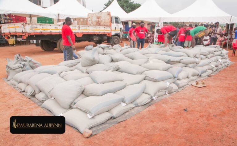Ablekuma North MP supports hundreds of food vendors with staples to cushion businesses