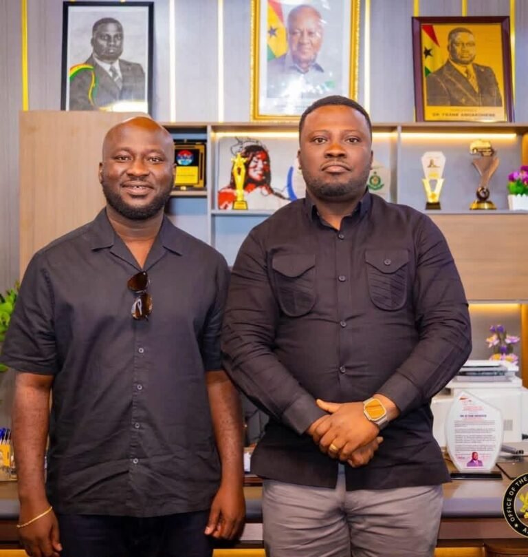 Okai Mintah engages Ashanti Regional Minister on youth leadership ahead of NDC youth elections