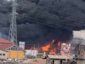 Breaking: Major fire breaks out at Avenor in Accra’s North Industrial Area