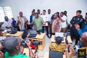 Sam George tours Volta Region, reviews rural connectivity, digital skills centers