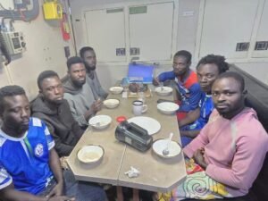 Seven Ghanaian fishermen found in Benin waters after 12 days missing