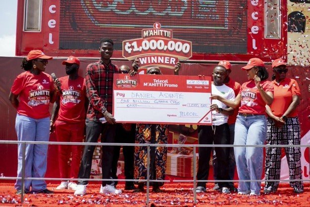 25-year-old mason crowned second millionaire in Telecel M’ahitti Promo