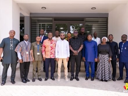 Parliamentary Committee visits NYA CEO Osman Ayariga
