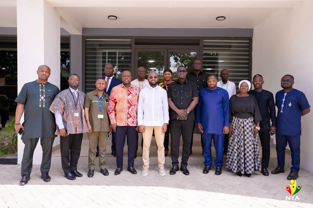 Parliamentary Committee visits NYA CEO Osman Ayariga