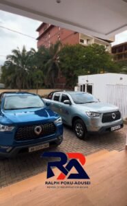 Bekwai MP Ralph Poku-Adusei acquires two pickups for constituency office