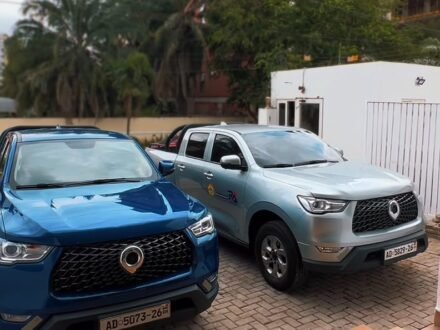 Bekwai MP Ralph Poku-Adusei acquires two pickups for constituency office