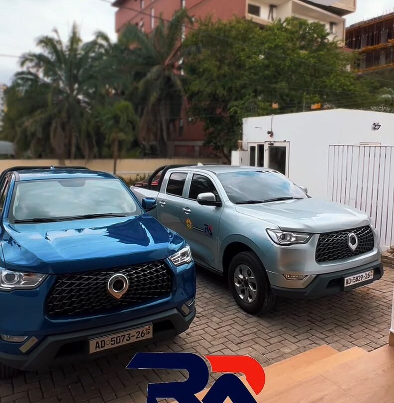 Bekwai MP Ralph Poku-Adusei acquires two pickups for constituency office