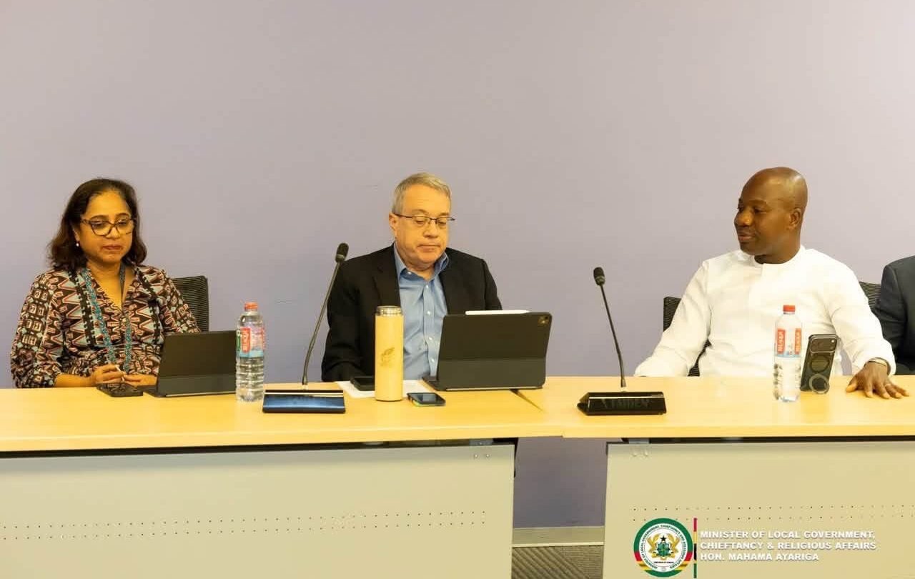 Mahama Ayariga engages World Bank on building sustainable, resilient cities